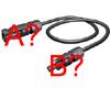 Custom black photovoltaic cord 6 mm² 