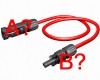 Custom red photovoltaic cord 6 mm² 
