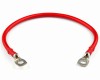Custom battery lead in red 50 mm² cable 