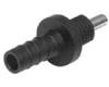 Radox female chassis-mount connector 4 mm² Huber+Suhner 24500089 