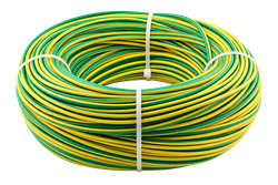 Flexible earth cable 2.5 mm² H07V-K (sold by the meter) 