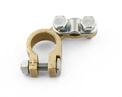 Battery terminal with strip 16-35 mm² (+) Plus