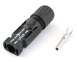 Stäubli MC4 male connector 4 or 6 mm² PV-KST4/6II 