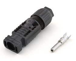 Male Connector 4 mm² ZJRH 05-6 