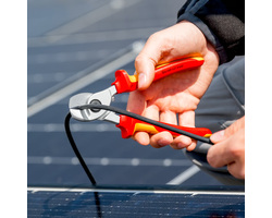 Knipex 95 16 165 solar cable cutter 
