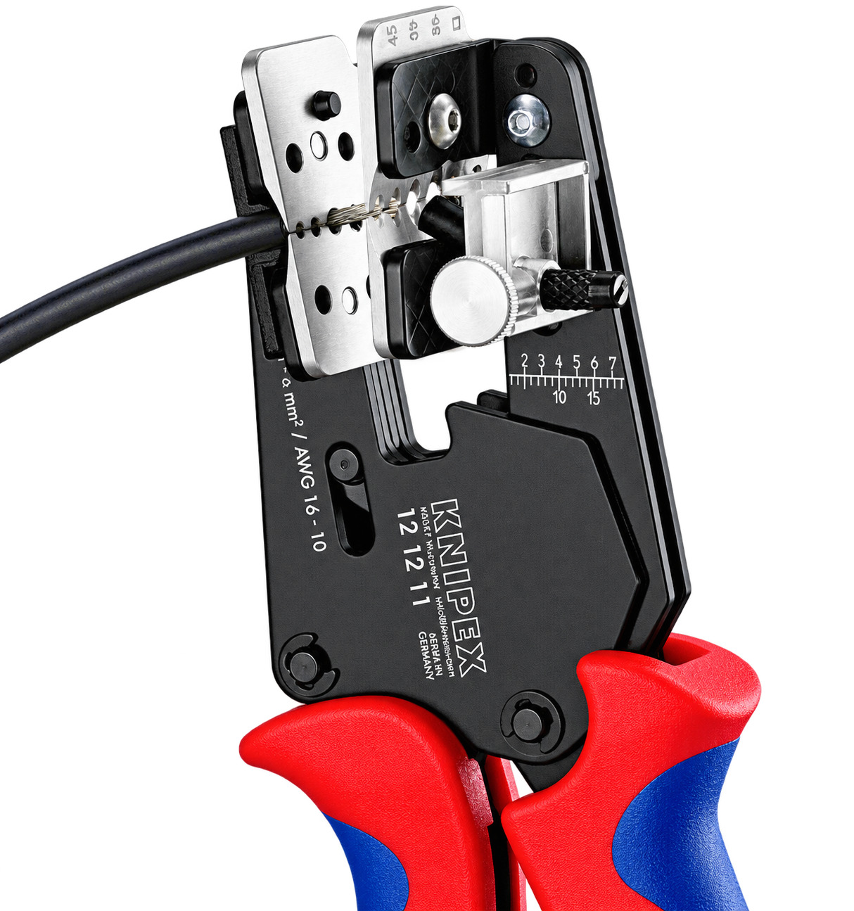 Stripping pliers 4/6/10 mm² Knipex 12 12 12 
